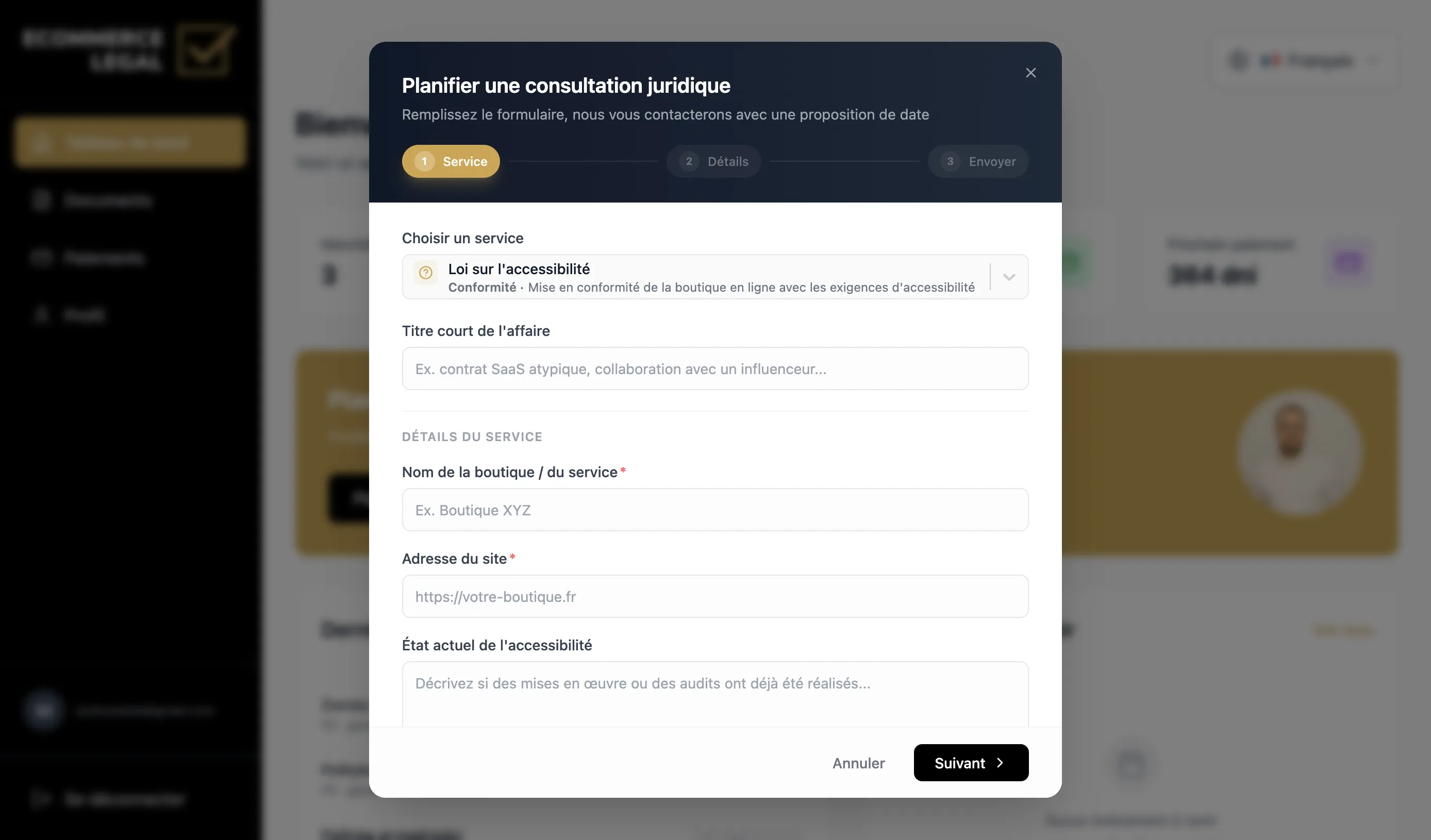Besoin d’un conseil ? Prenez rendez-vous